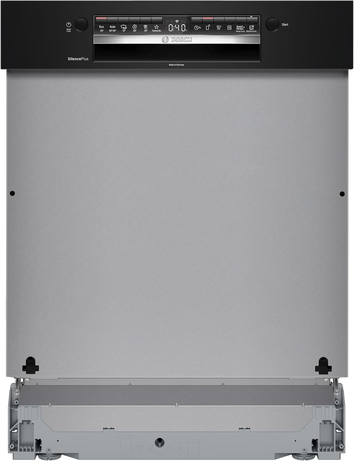 Bosch - Série 4 lave-vaisselle encastrable 60cm noir, connectivité Smart 