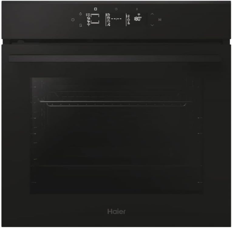 Haier - Four H6 - 78L, classe A++, noir, grande capacité - ID46G3YTB