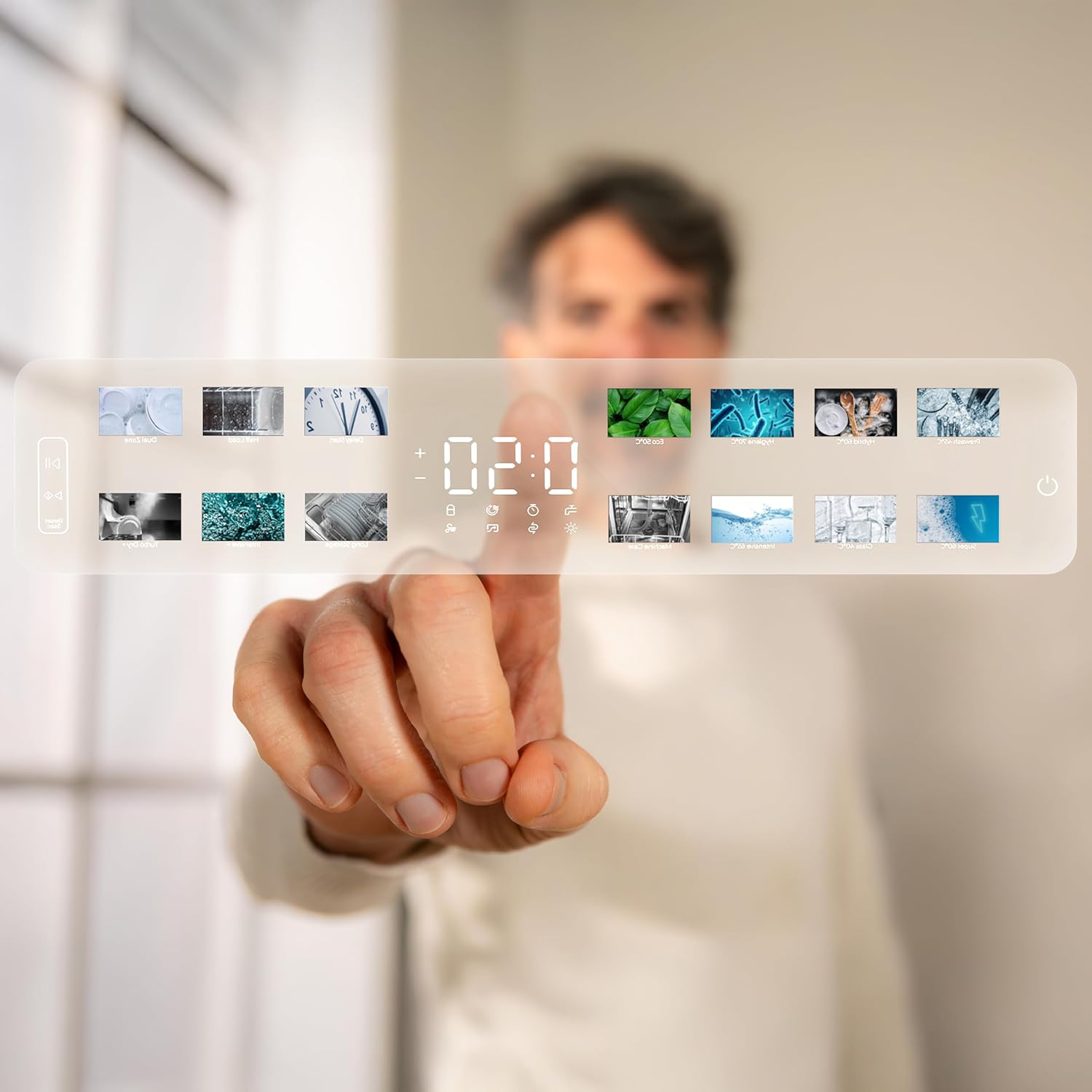 Cecotec - Lave-vaisselle Bolero série 60cm, 15 couverts, Inox, classe B, moteur Inverter Plus, Aguazero6700