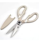Ciseaux Cuisine, Ciseaux Cuisine Robustes, Professionnel Acier Inoxydable Ciseaux,Multiusage Cise...