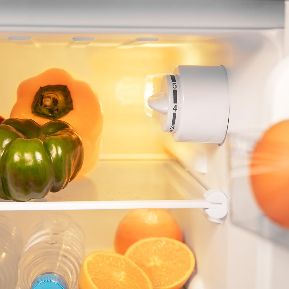 Cecotec - Bolero CoolMarket 2D Origin - 86L - No Frost, LED, classe E, Red, contrôle de température