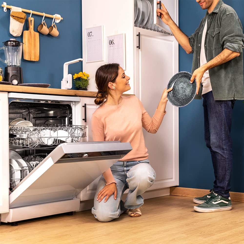 Cecotec - Bolero Aguazero 6000 - 60 cm - 12 couverts, 7 programmes, filtre antibactérien, mode éco, séchage rapide