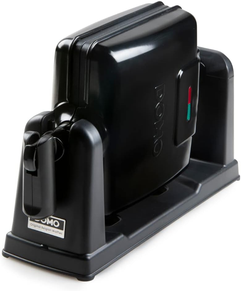 DOMO - gaufrier rotatif 4x7, plaques antiadhésives, 180° - DO9224W