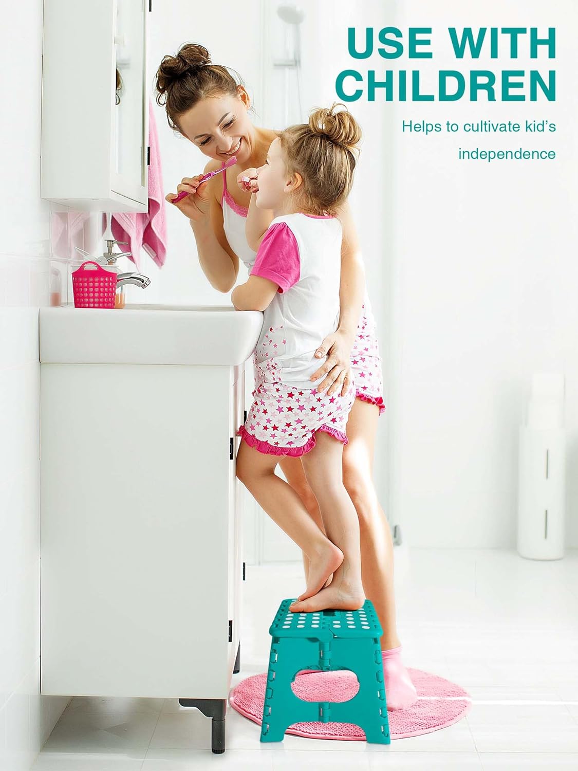 HOUSE DAY - Tabouret pliant série, 27cm, capacité 150kg, léger, compact