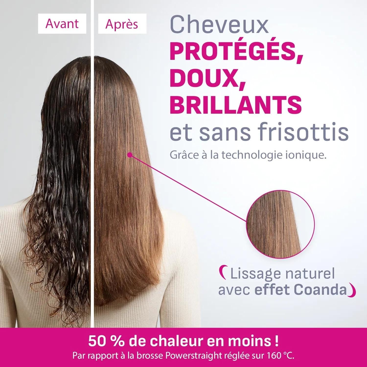 Calor - Air Motion (série CF8C20C0) - léger, moteur digital, effet Coanda, puissant - CF8C20C0