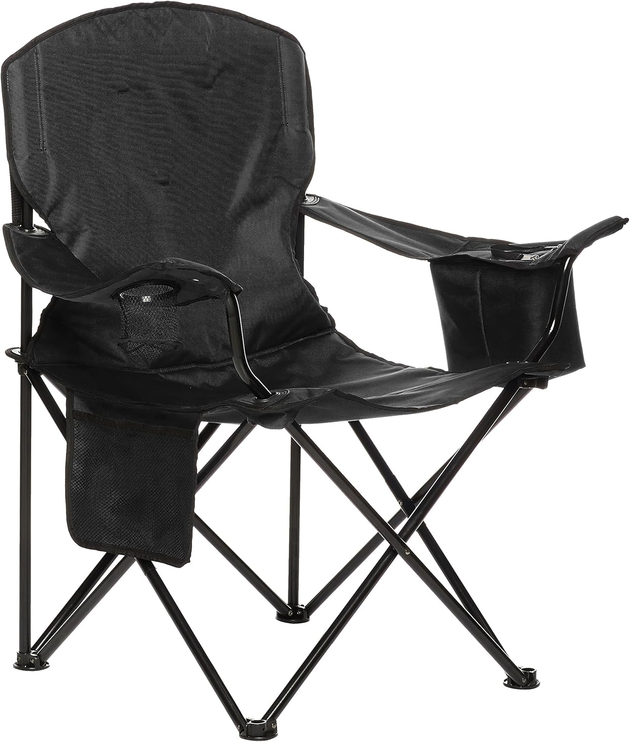 m-dealz Basics - chaise de camping avec poche isotherme - pliable, confortable