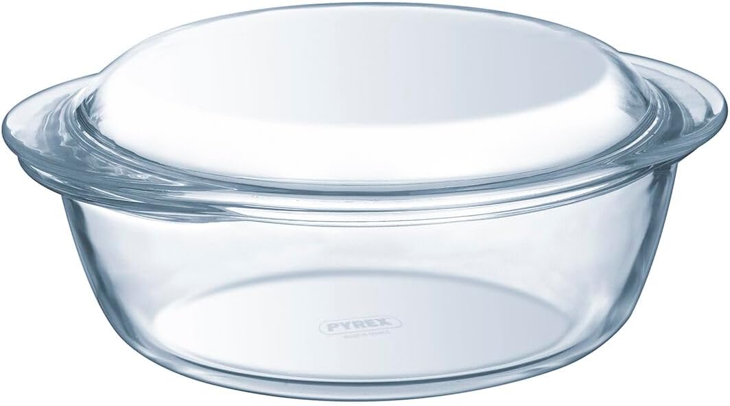 Pyrex - Cocotte ronde Classic - 3,2 L - compatible four et lave-vaisselle