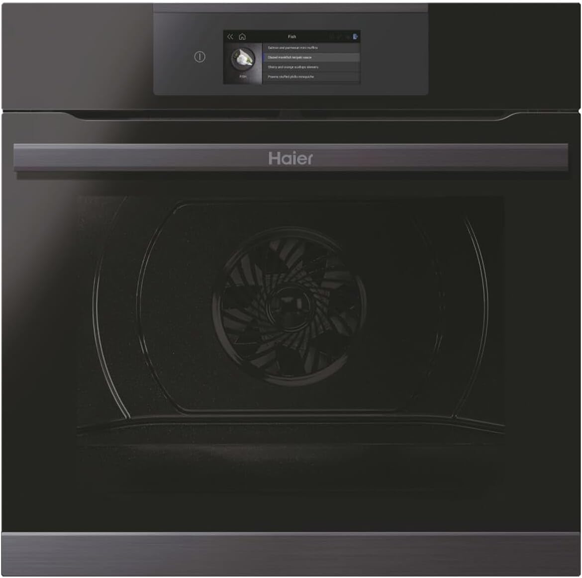Haier - I-TOUCH Série 4 - 60 cm - four pyrolyse Wi-Fi, 14 fonctions - HWO60SM5T9BHD