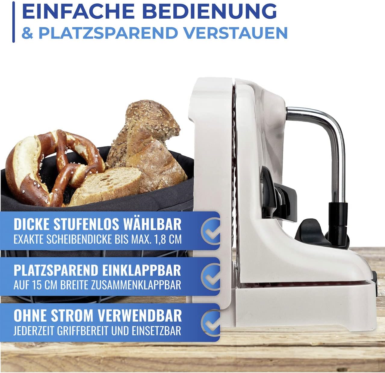 WENKO - Maximex - coupe réglable, lame inox, ventouse, compact