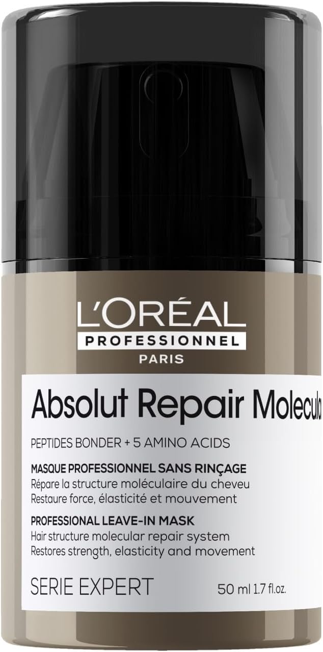 L'Oréal Professionnel - Absolut Repair Molecular - routine réparatrice cheveux abîmés, nourrit & répare en profondeur