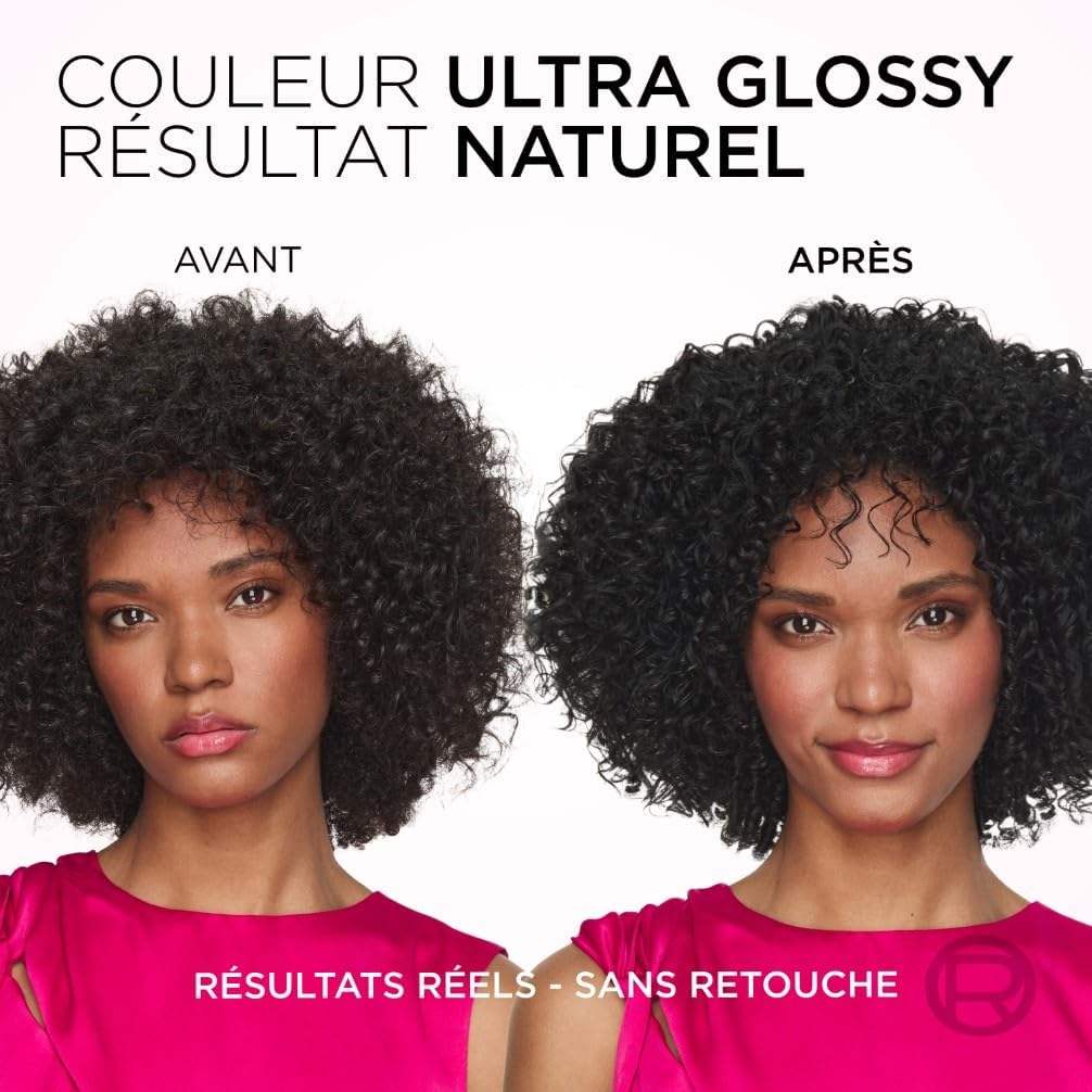 L'Oréal Paris - Casting Crème Gloss - soin sans ammoniaque, Noir Profond