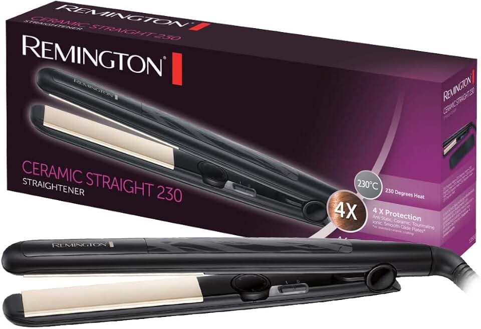 Remington - S3500 - lisseur 110mm - 4x protection, céramique tourmaline