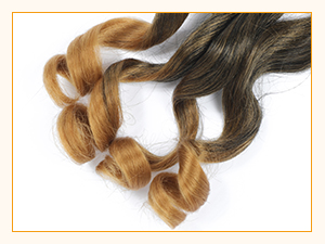 Cheveux tressés à la française