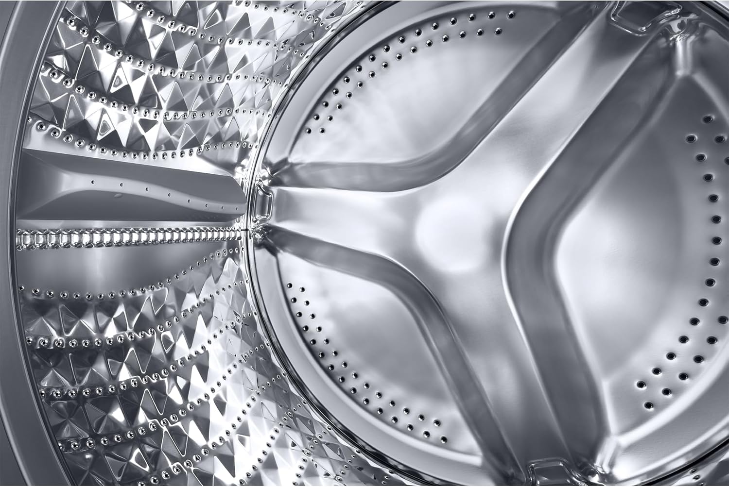 Samsung - Lave-linge Série 5, 9 kg, EcoBubble, AI, classe A - WW90T554DTW/S3