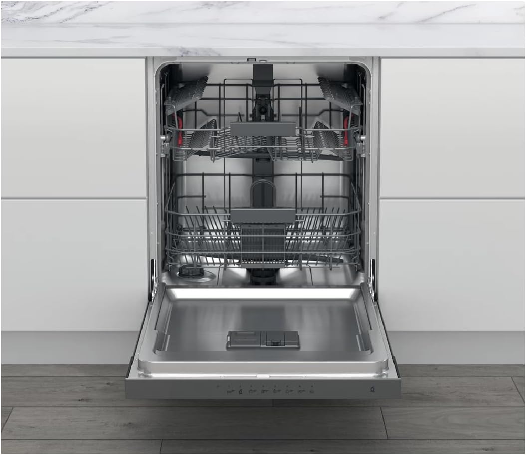 Whirlpool - lave-vaisselle encastrable 60 cm, 14 couverts, A++, 46 dB, inox - 