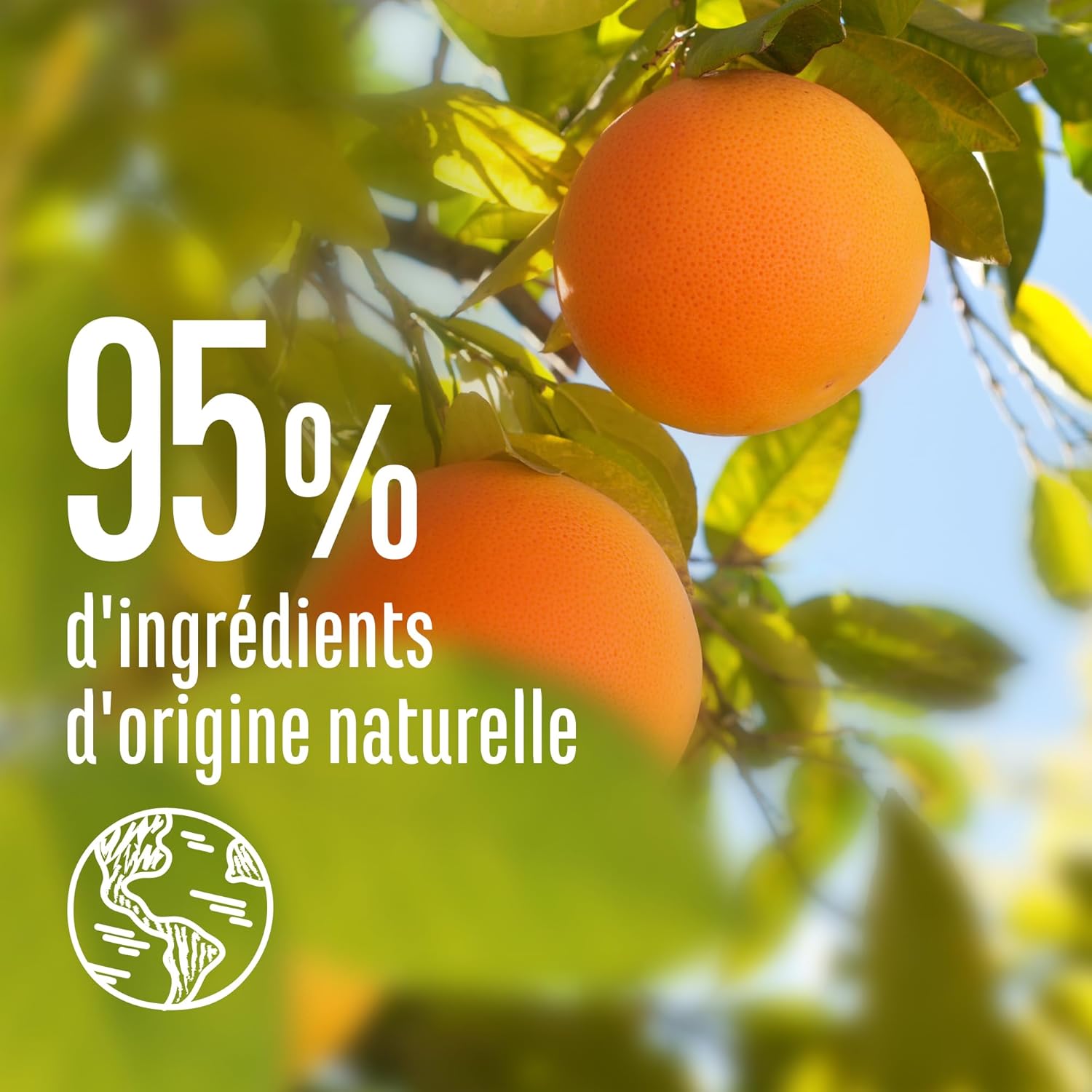 Le Petit Marseillais - Spray Zeste Démêlant 200ml - pamplemousse jasmin, soin sans rinçage, 95% naturel, sans silicone