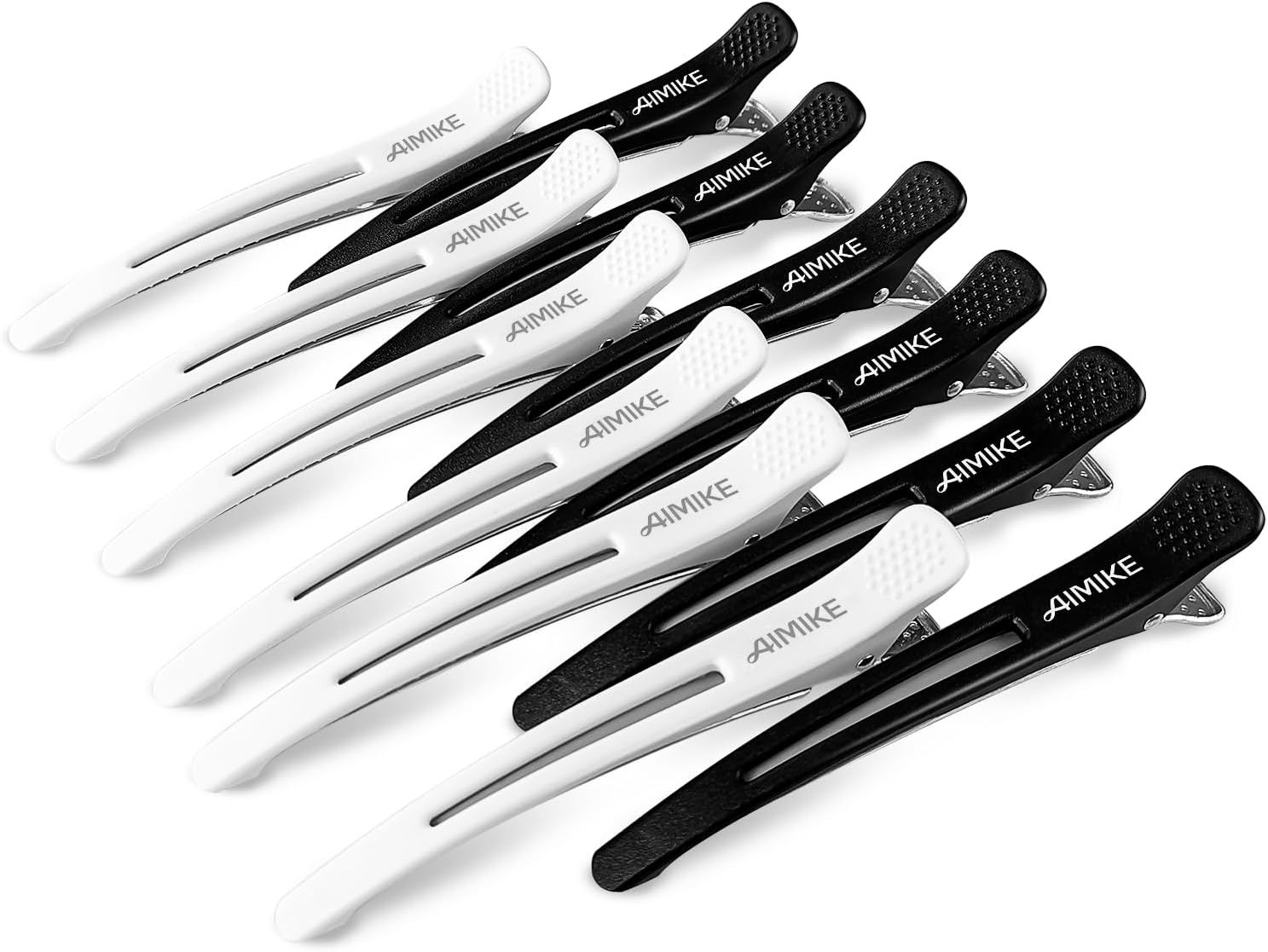 AIMIKE - pinces à cheveux lot de 12 - antidérapantes, sans traces, usage cheveux fins et épais