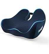 Feagar Coussin d'assise ergonomique Chaise de bureau avec coussin de coccyx Soulagement orthopédique
