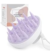 AIMIKE Brosse Massage cuir Chevelu[série Leaf], Massage cuir Chevelu pour l'élimination des Pelli...
