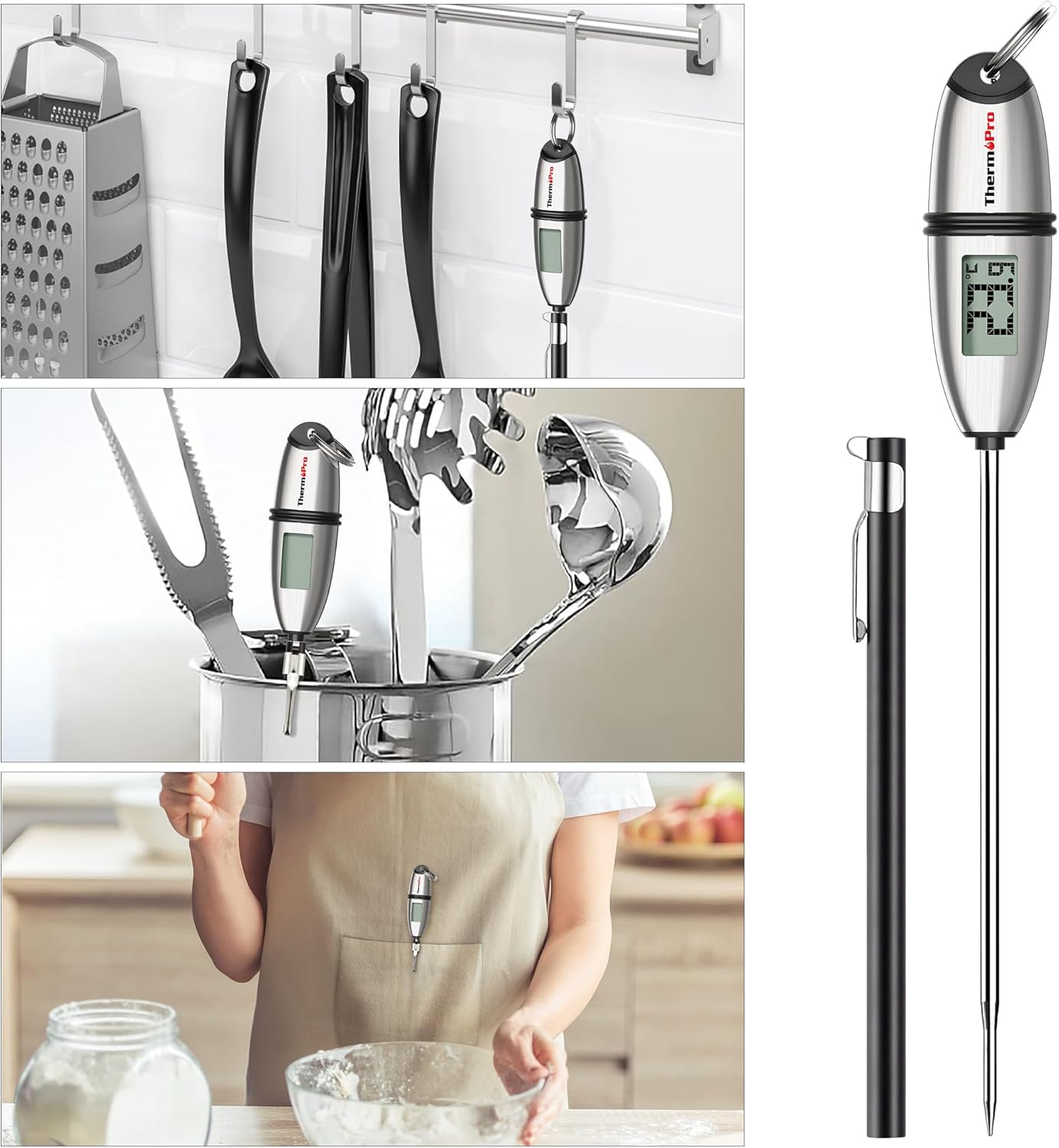 ThermoPro - TP02S-2 - sonde longue, lecture 5s, thermomètre cuisine TP02S-2