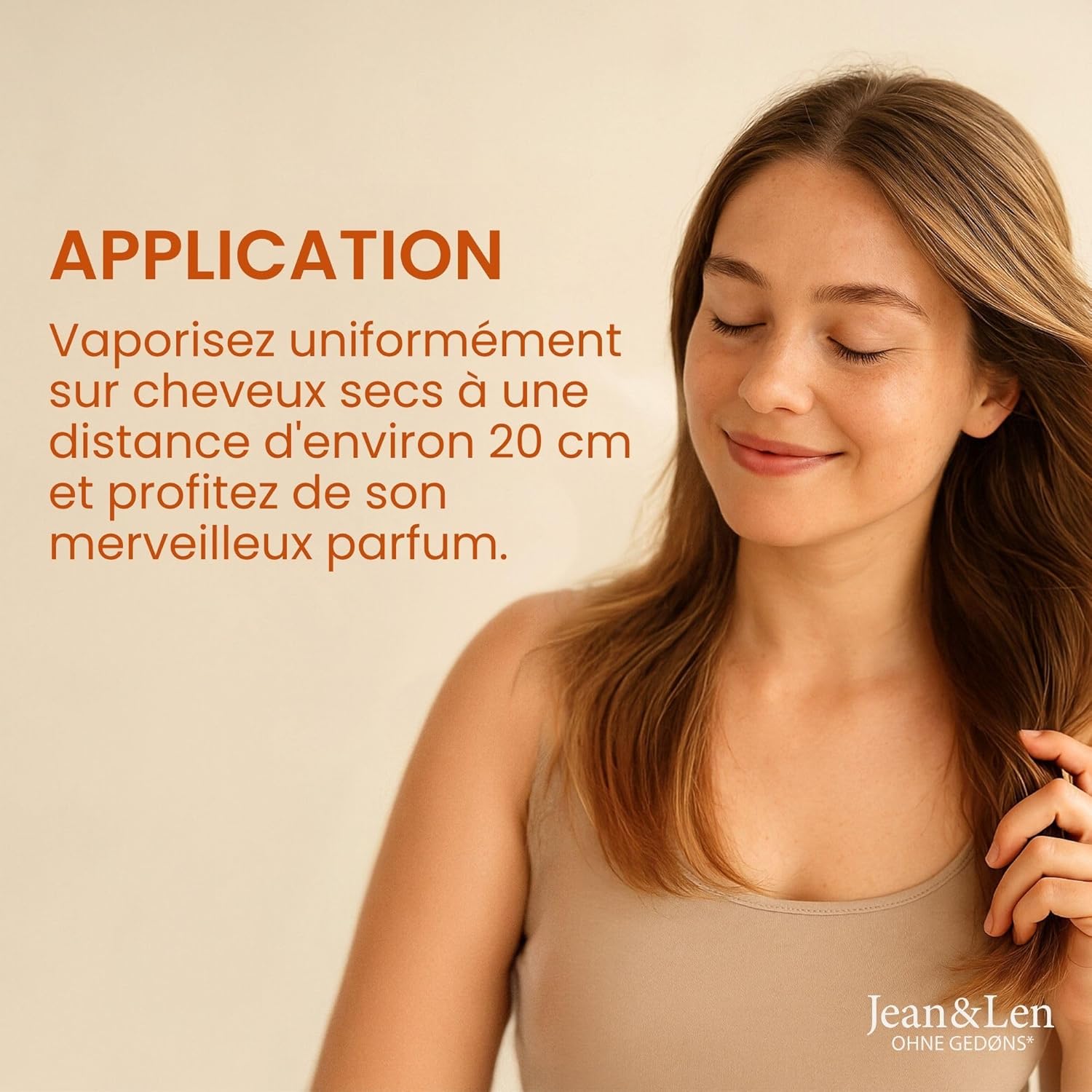 Jean & Len - You're My Cutie Chai - 105 ml - Parfum cheveux épices chai, vanille, orange, soin acides aminés