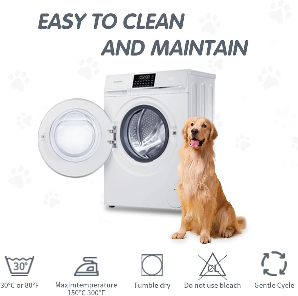 DUJUIKE - housse canapé imperméable - 132-208 cm - antidérapant, protection animaux