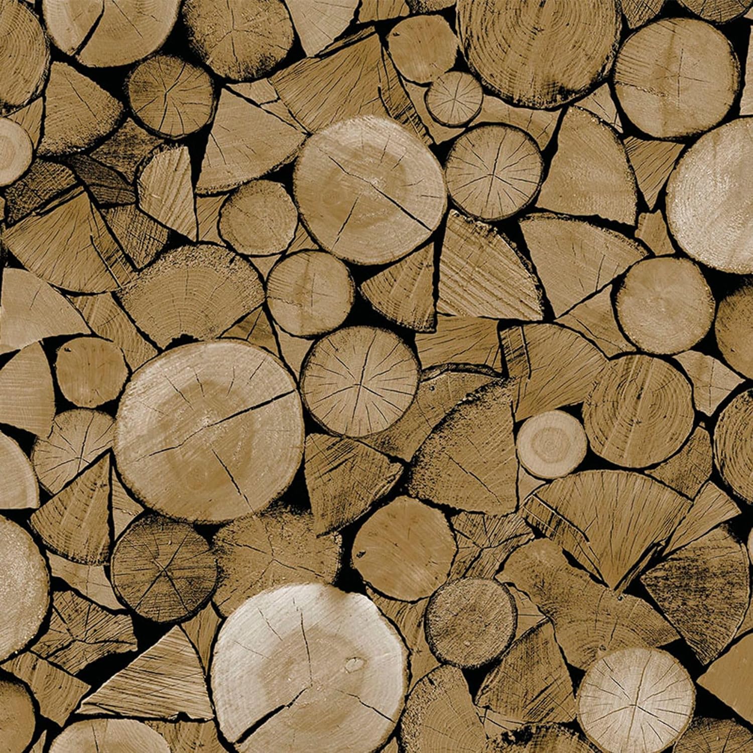 Nappe en toile cirée - rectangulaire - 260x140 cm - anti-taches, imperméable, facile d'entretien, style brun