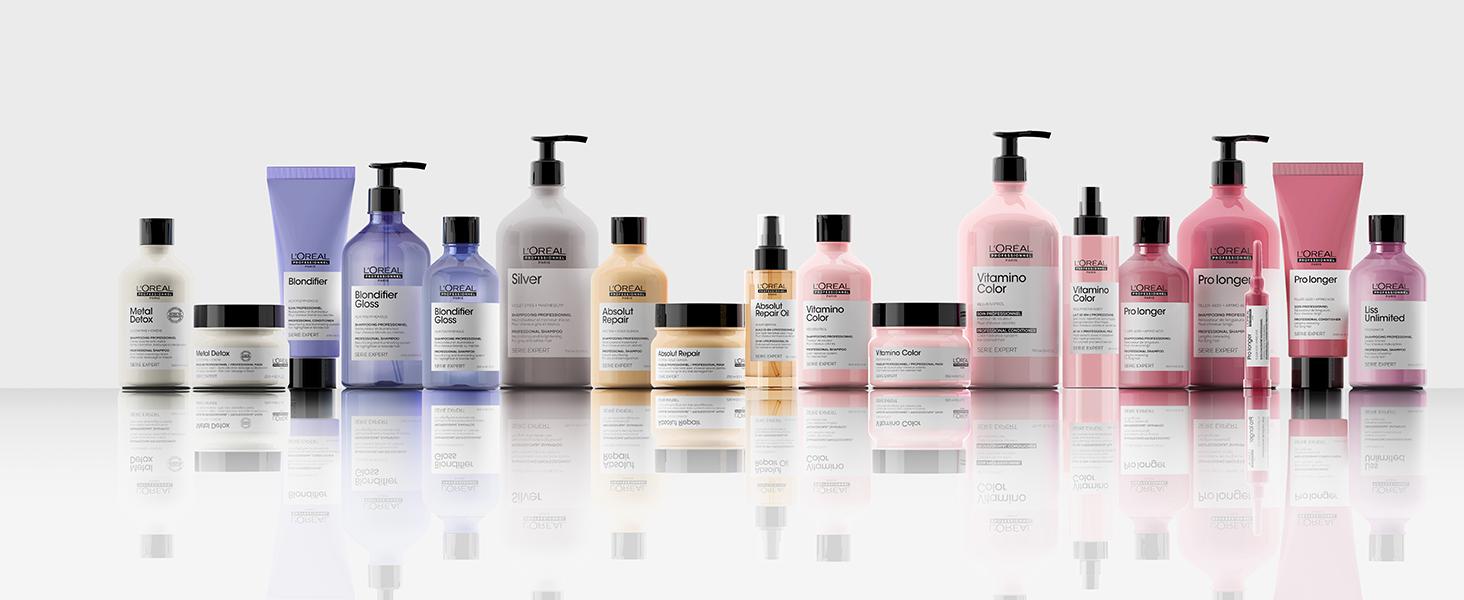 l'oréal professionnel gammes de soins capillaires ciblés pour tous les types de cheveux