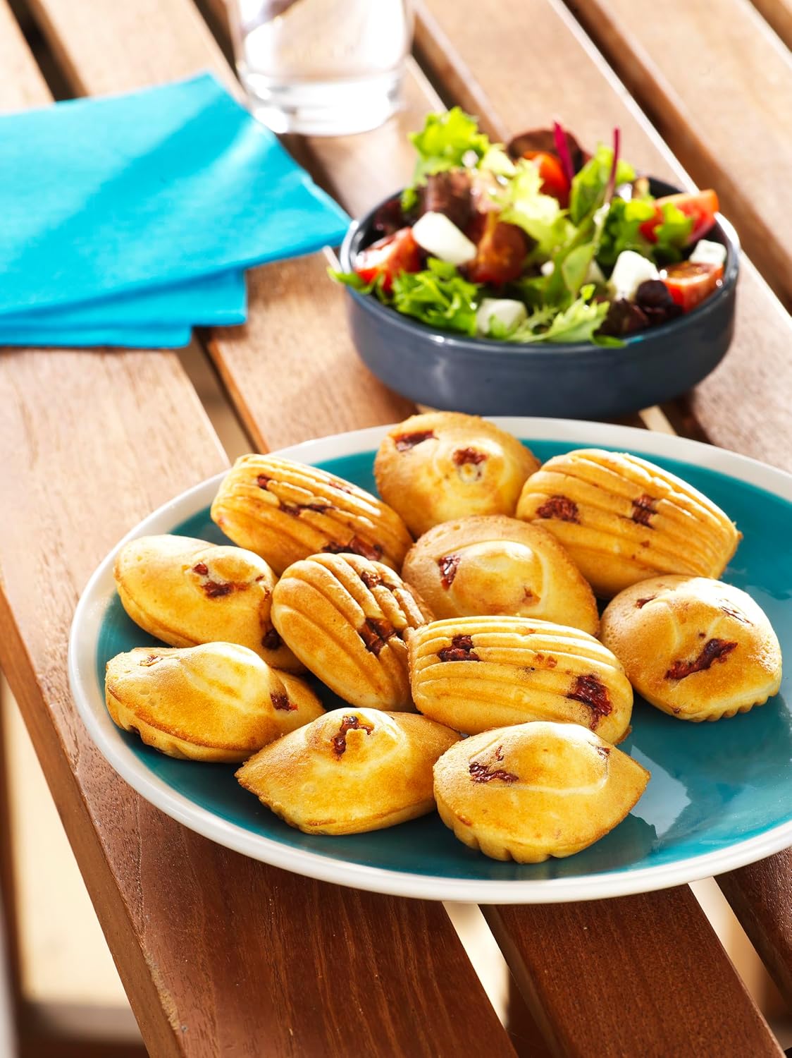 Tefal - Coffret Snack Collection - plaques mini madeleines et livre recettes - XA801512