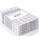 Glart (Exclusive 48KV2 Lot de 10 Torchons de Cuisine 100 Pourcent Coton Certifié Öko-Tex à Carrea...