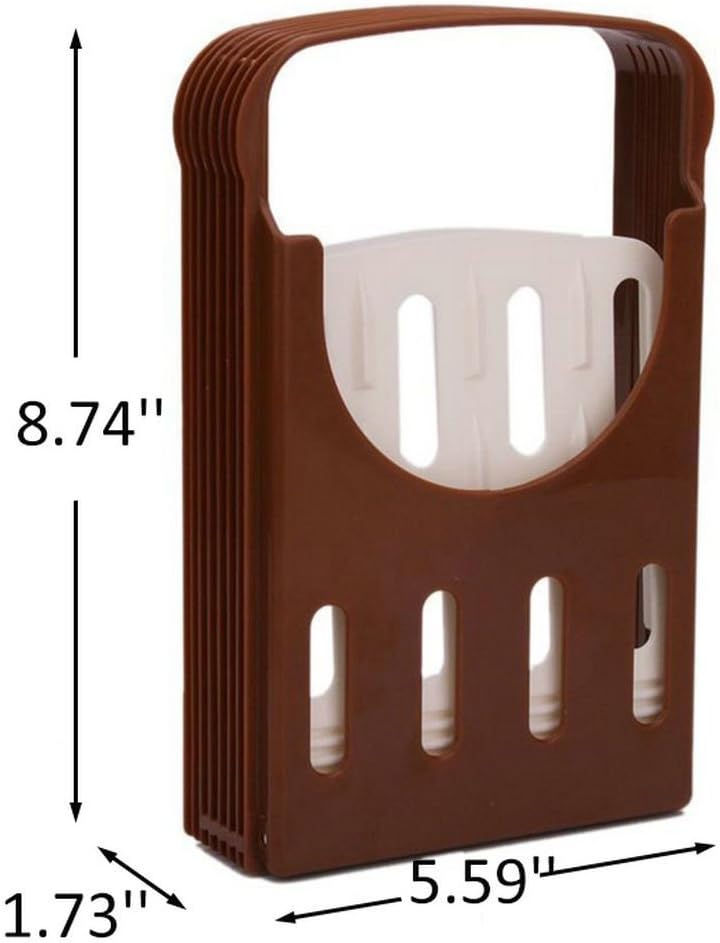 Trancheuse à pain pliable - portable, pour pain et gâteau, compacte