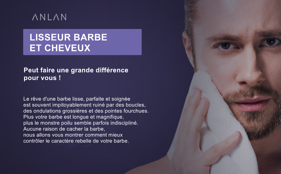 l'homme qui se rase le visage