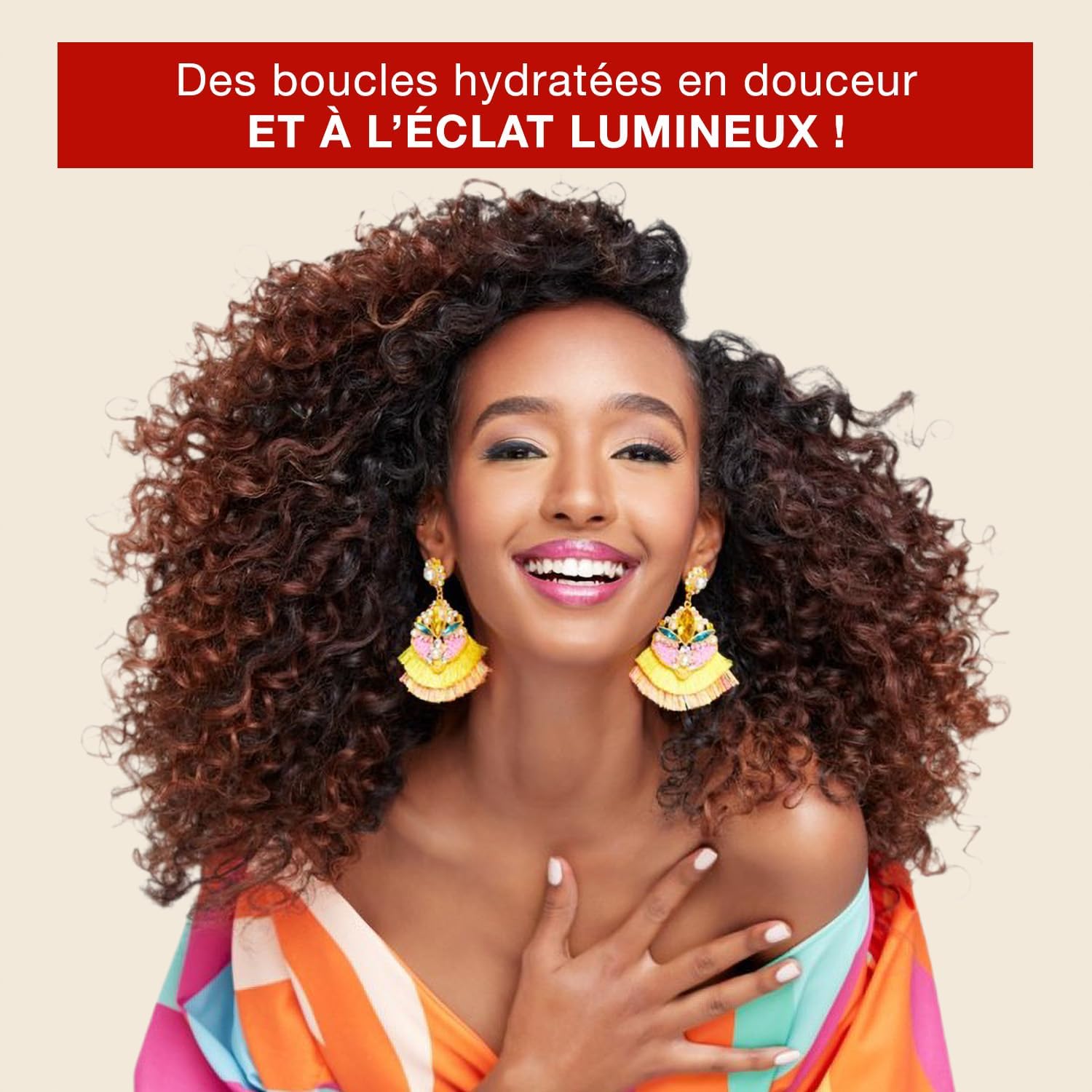 Creme of Nature - Crème Activatrice Boucles Argan Oil - 355ml - active et définit les boucles, soin cheveux crépus