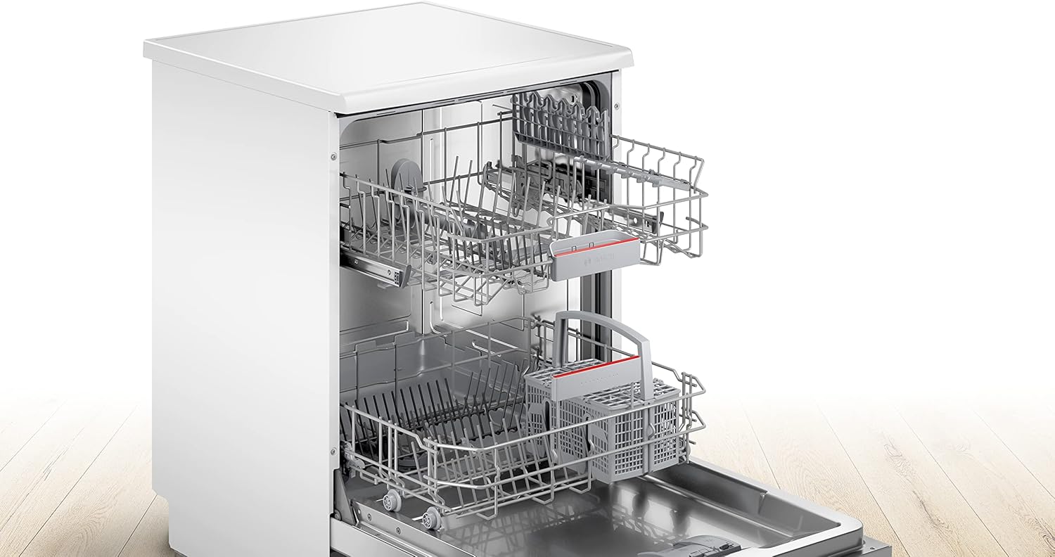 Bosch - Série 4 lave-vaisselle 60cm, 12 couverts, silencieux, Home Connect - SMS4HTW47E