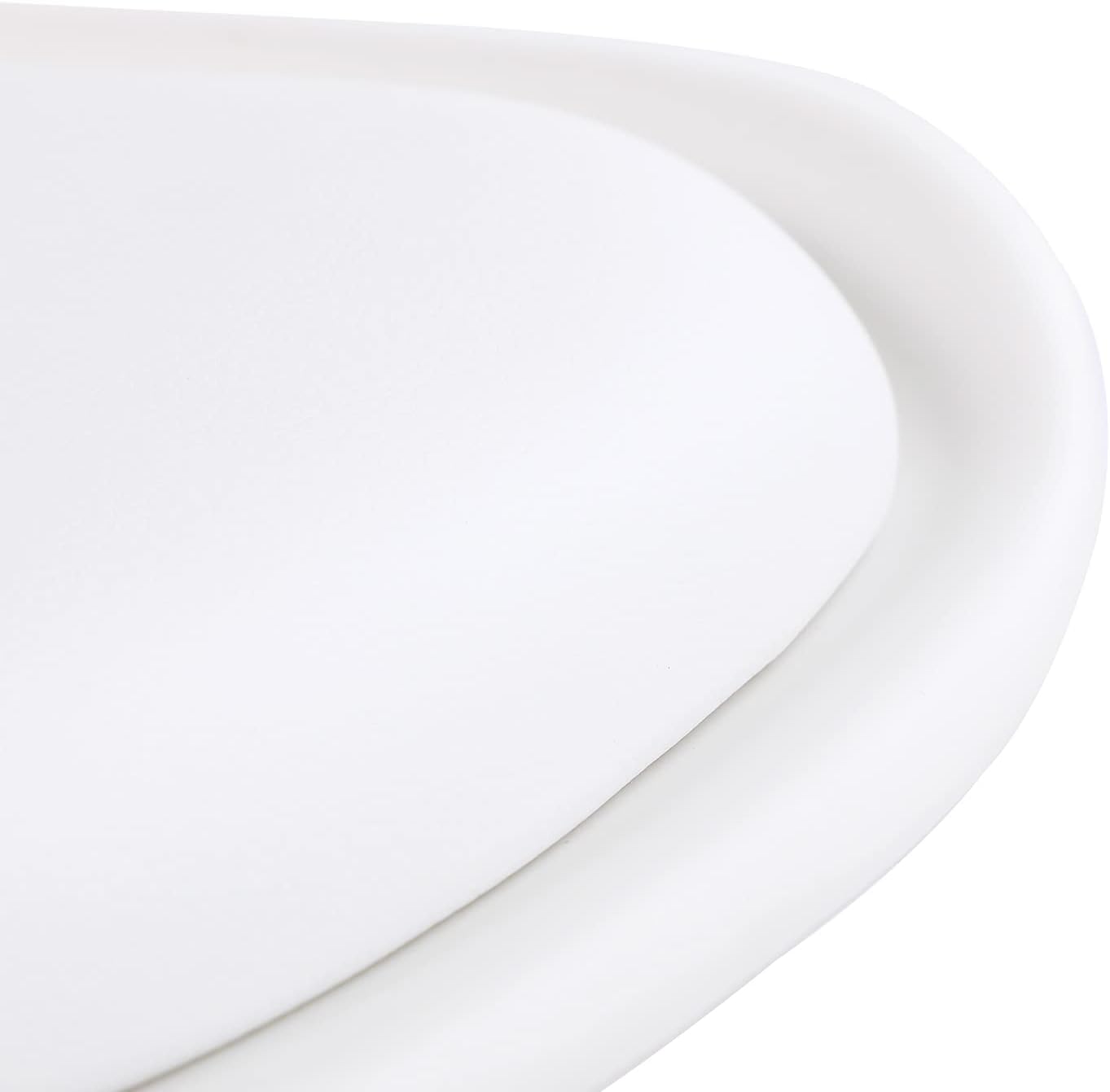 EGGREE - lot de 2 chaises rétro - bois hêtre - assise rembourrée, blanc