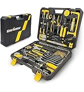 ENVENTOR Caisse à Outil complete 222 Pièces - Boite à Outils ménagers, Malette outils avec jeu de...