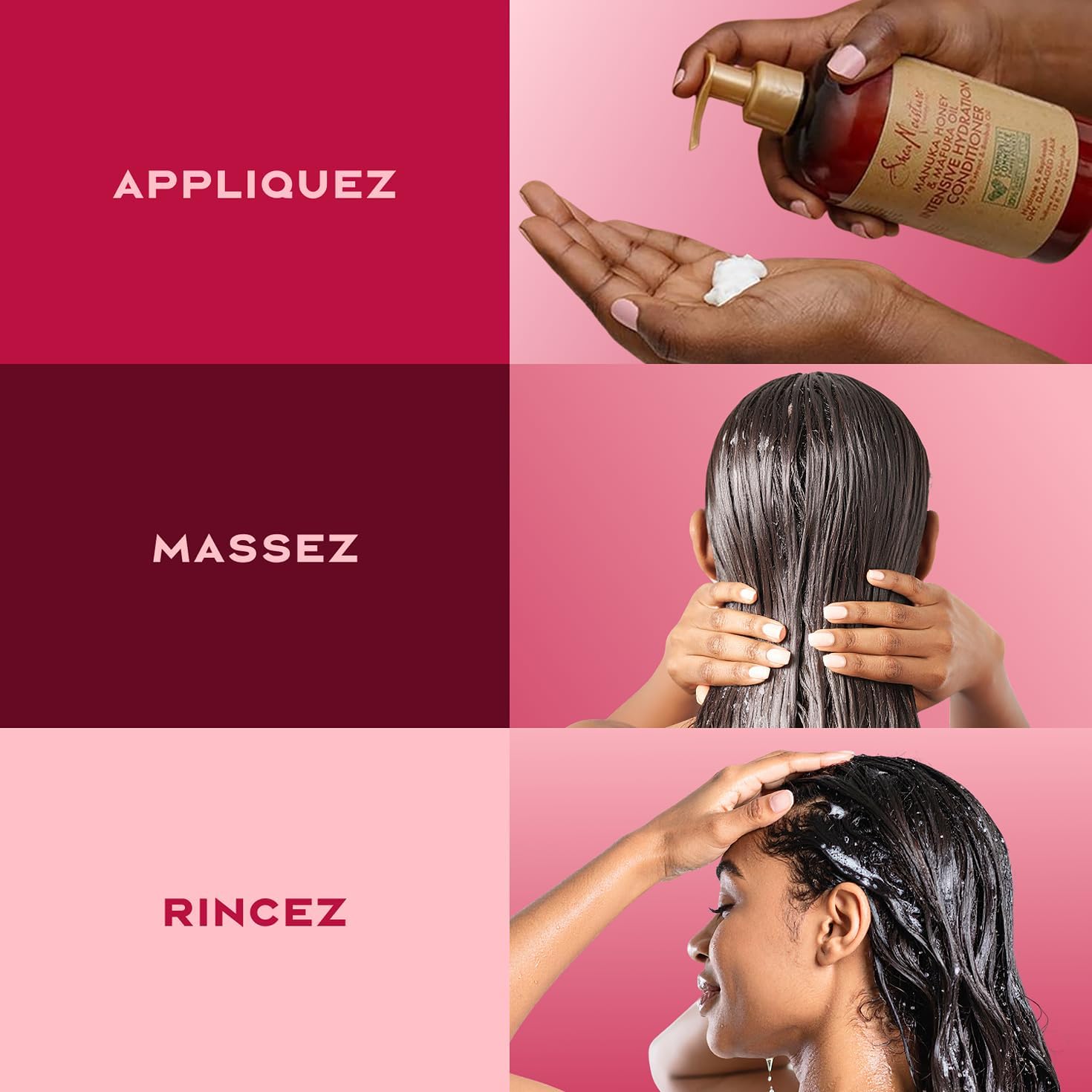 Shea Moisture - Hydratation Intense - 384ml - Miel Manuka & Mafura