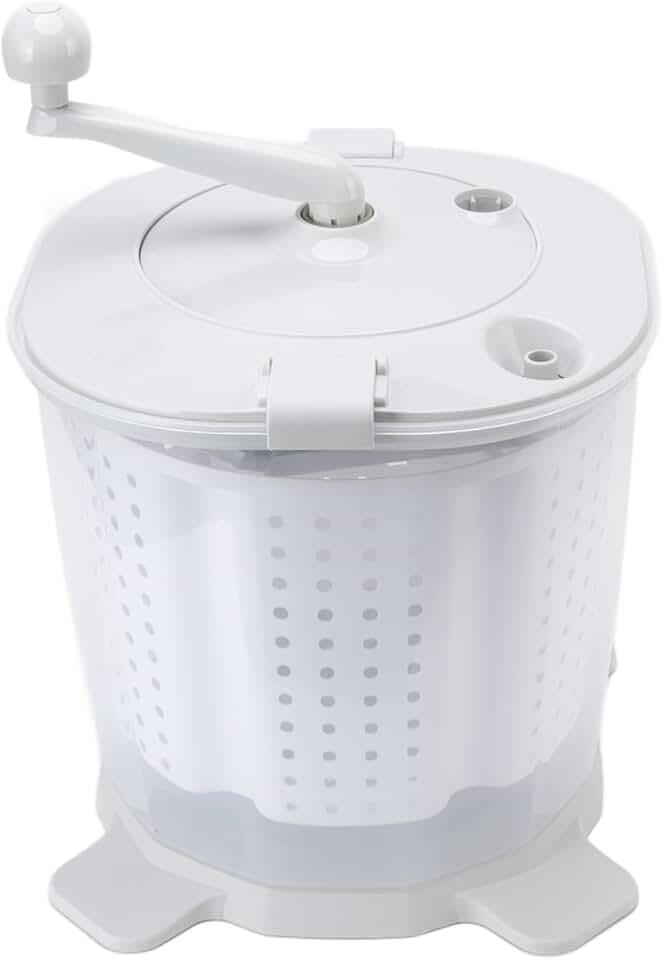 Machine à laver manuelle - portable, manivelle, compact, sans électricité