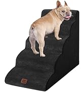 EHEYCIGA Escalier pour petits chiens de 57 cm de haut, escalier pour animaux de compagnie pour canapé lit, escalier pour chiens...