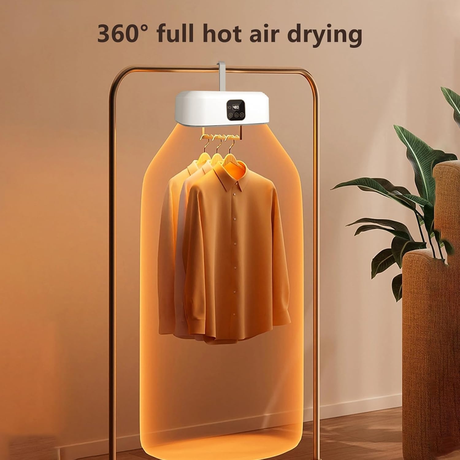 Mini sèche-linge - pompe à chaleur - minuterie 1-8H, UV, télécommande