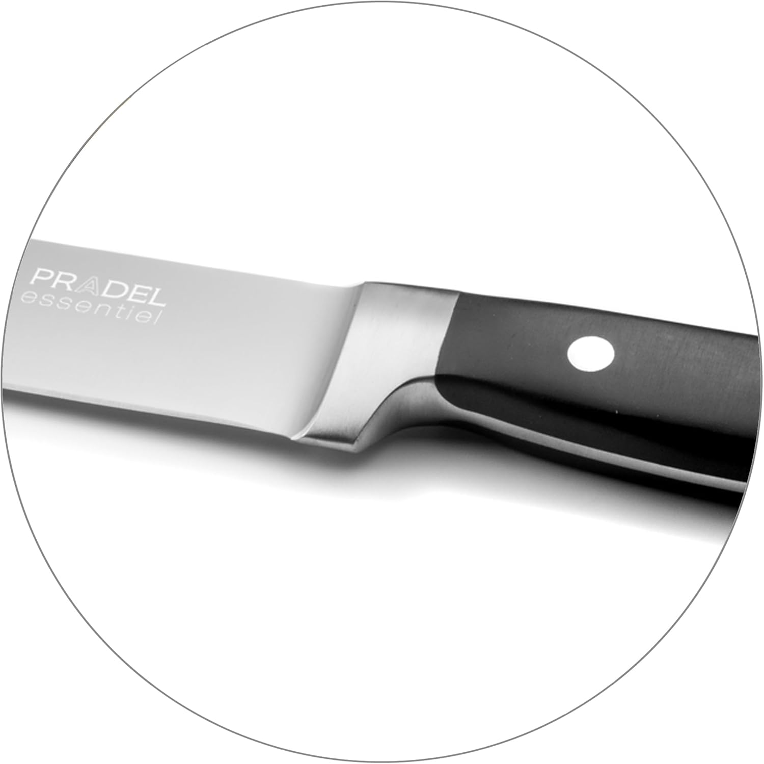 Couteau à découper - Blason - lame 20 cm inox 13C satiné - noir