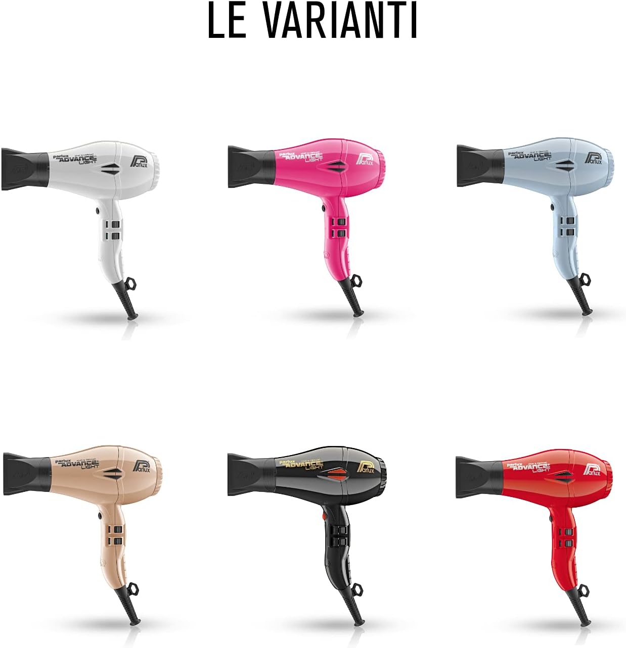 Parlux - Advance Light - sèche-cheveux compact, ionique, céramique, léger