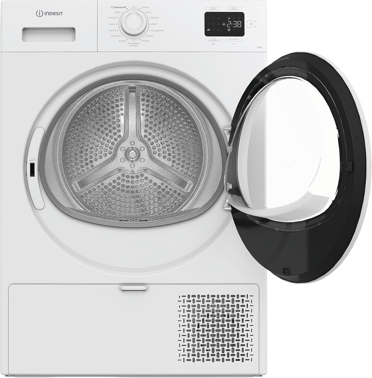 Indesit - sèche-linge série YD, 9kg, filtre 2 en 1, éco, C YD 92D WW IT