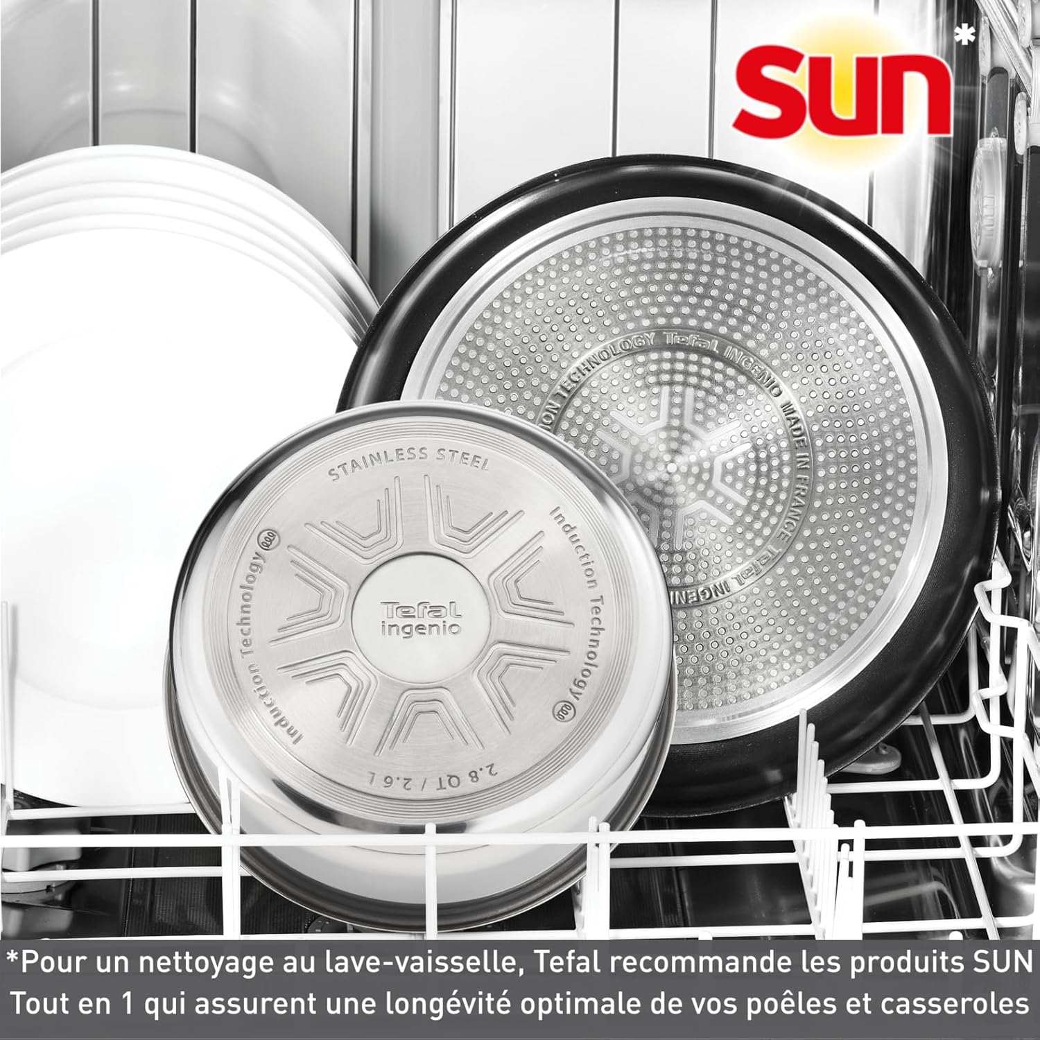 Tefal - Ingenio Natural Force - 20cm, 2,1L, induction, antiadhésif, L3963002