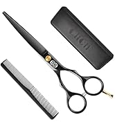 CIICII Ciseaux Coiffure Professionnel, 6,5 Pouces Ciseaux de Coiffure - Ciseaux Cheveux Gaucher D...