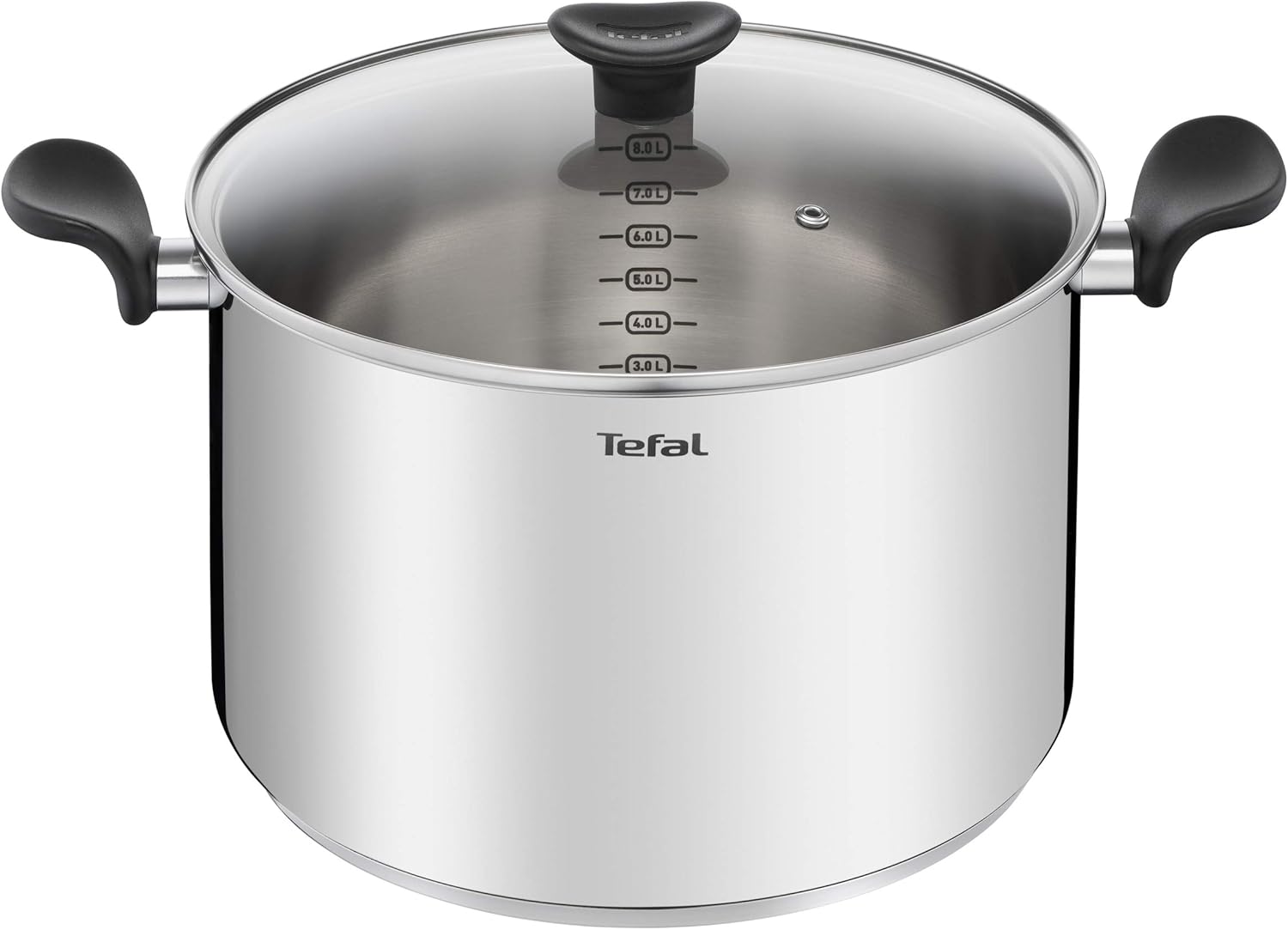 Tefal - Primary - Marmite 28 cm inoxydable induction, 10 ans garantie - E3086404