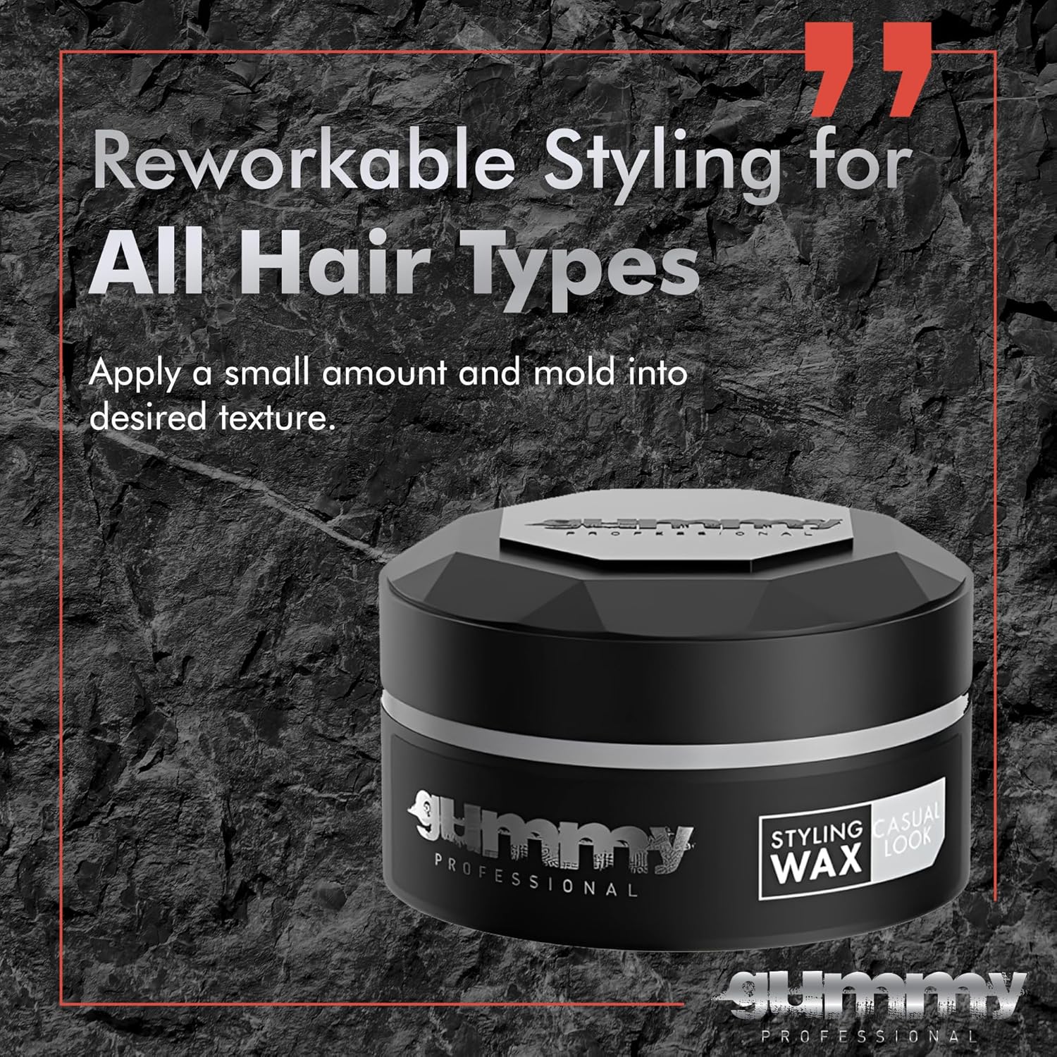 Fonex - Gummy Cire coiffante - 150ml - effet mat, tenue forte