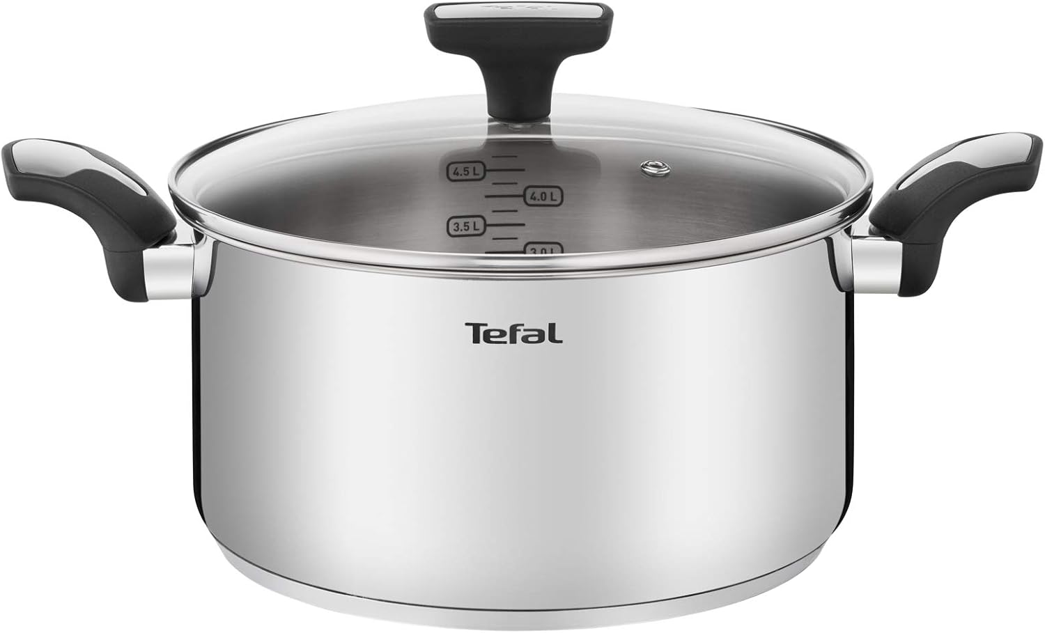 Tefal - Emotion série - 24 cm, 5L - Inox, induction, poignées robustes, E3014604