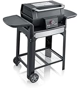 SEVERIN SEVO SMART CONTROL GTS Barbecue électrique avec couvercle et support, grill sur pied intelligent avec...