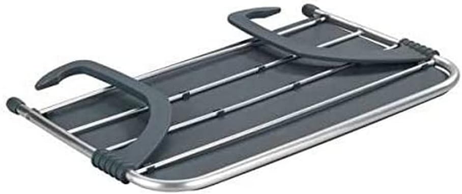 Maximex - Sèche-linge 2en1 - argent brillant - tablette intégrée